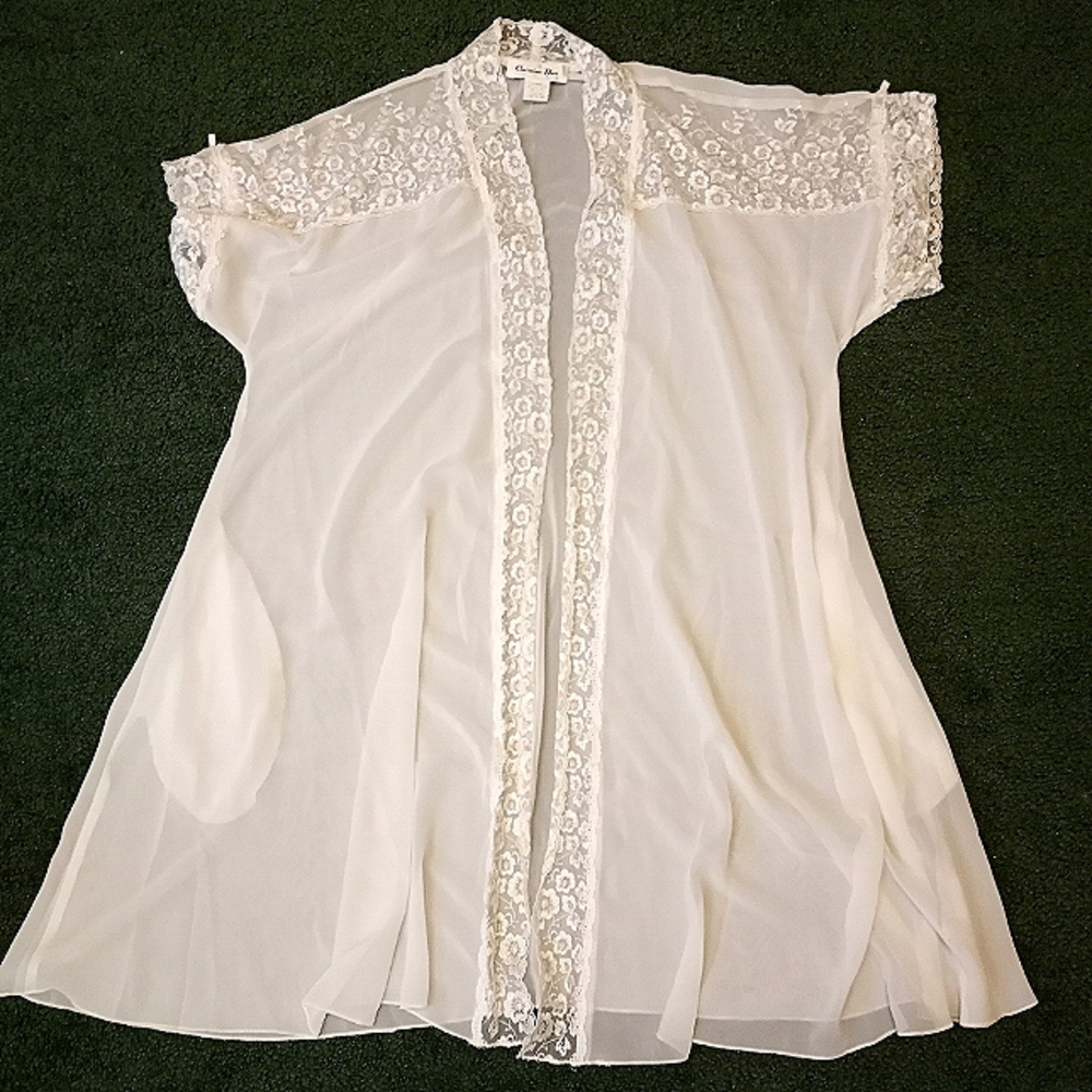 VTG Christian Dior Lingerie/Swimsuit Cover-up